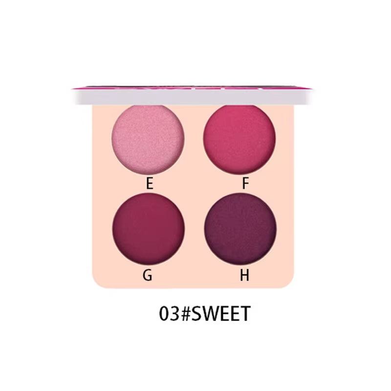 Mode Eyeshadow Palette 9 Kleuren Matte Oogschaduw Palette Glitter Oogschaduw Make-Up Naakt Make Set Korea Cosmetica