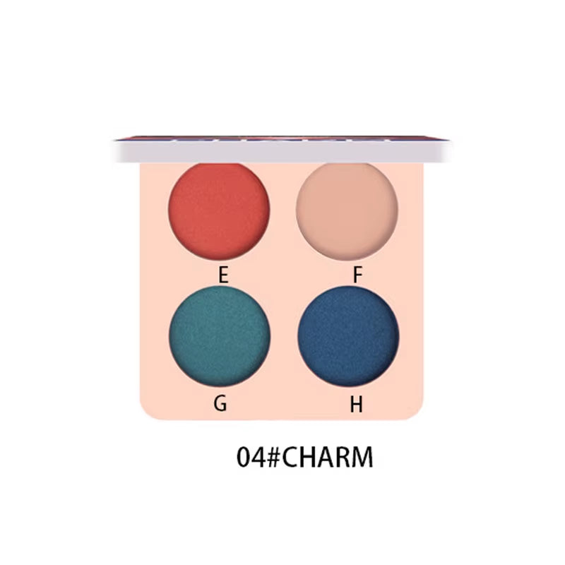 Mode Eyeshadow Palette 9 Kleuren Matte Oogschaduw Palette Glitter Oogschaduw Make-Up Naakt Make Set Korea Cosmetica