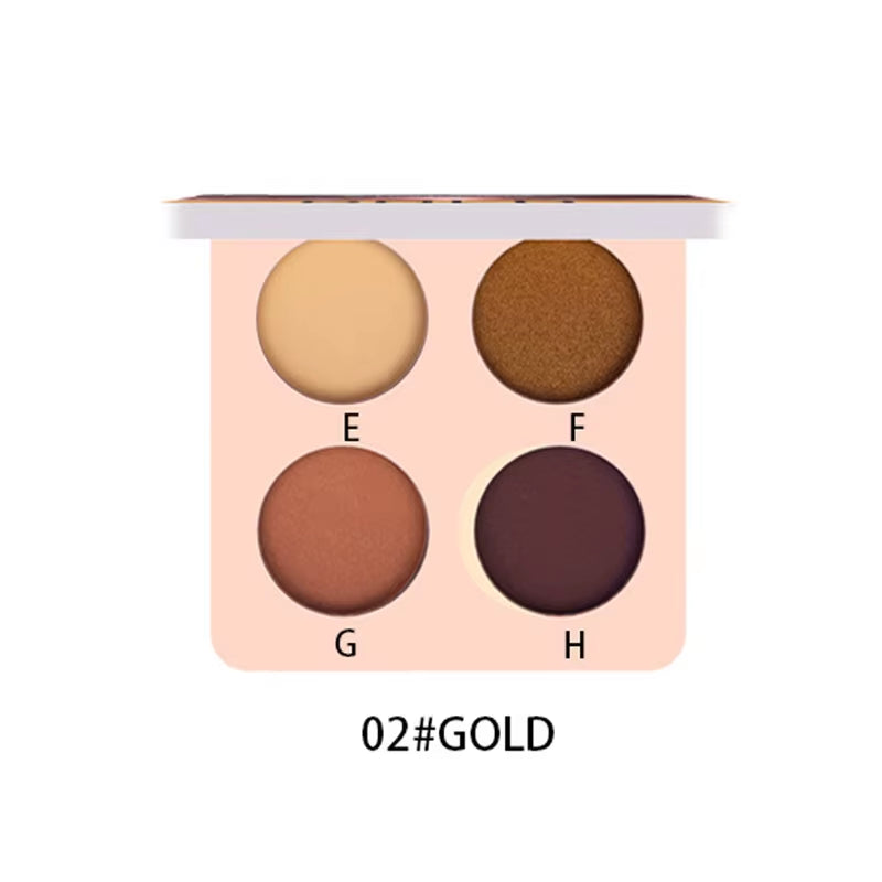 Mode Eyeshadow Palette 9 Kleuren Matte Oogschaduw Palette Glitter Oogschaduw Make-Up Naakt Make Set Korea Cosmetica
